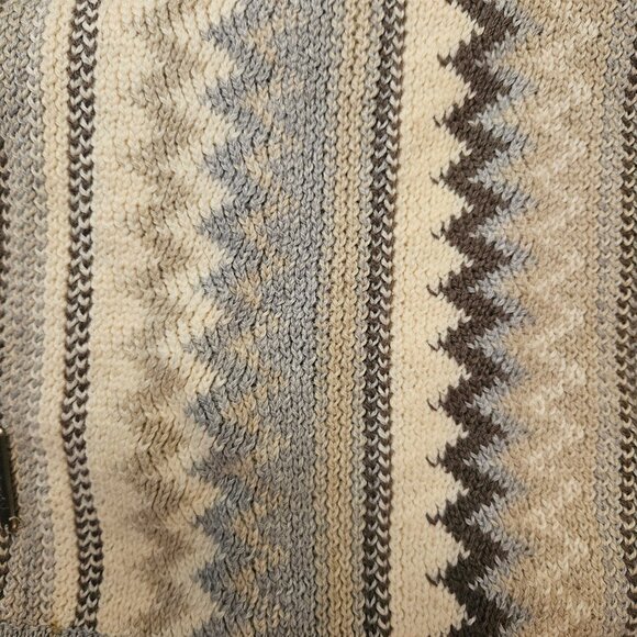 Smartwool Pine Lake Chevron Stripe Merino Wool Scarf - Picture 2 of 4